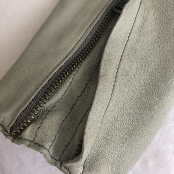 Maison Scotch mint leather jacket - Picture 11 of 16